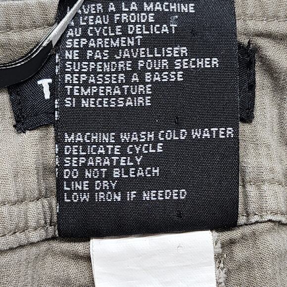 Tribal Pants Womens 10 Brown Mid Rise Straight Leg Stretch Cotton Preppy Casual - Picture 7 of 13